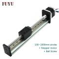 Aluminium ball screw linear rail linear guides